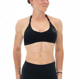 DAVOMI Minimal Neckholder Sport-BH - Deep Black