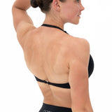 DAVOMI Minimal Neckholder Sport-BH - Deep Black