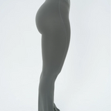 LUXE Sculpt Flared Leggings - Sage Khaki