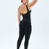 DIVINE Backless Top - Deep Black