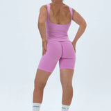 DIVINE Backless Top - Rose Pink