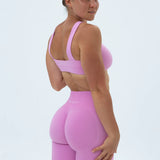 DIVINE Cross-Over Sport-BH - Rose Pink