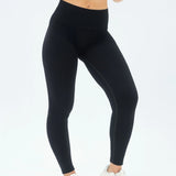 DIVINE Scrunch Leggings - Deep Black