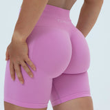 DIVINE Scrunch Shorts - Rose Pink