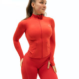 LUXE Flow Zip-Jacket - Candy Red (Limited Edition)