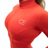 LUXE Flow Zip-Jacket - Candy Red (Limited Edition)