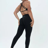 LUXE Sculpt Leggings - Deep Black
