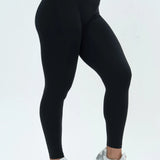 LUXE Sculpt Leggings - Deep Black