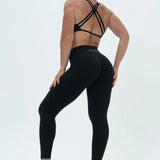 LUXE Sculpt Leggings - Deep Black