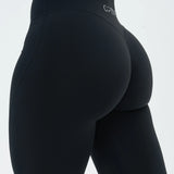 LUXE Sculpt Leggings - Deep Black