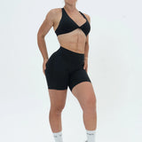 LUXE Sculpt Shorts - Deep Black