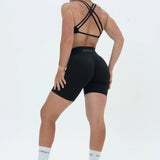 LUXE Sculpt Shorts - Deep Black