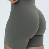 LUXE Sculpt Shorts - Sage Khaki