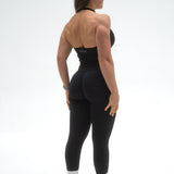 UNITY Neckholder Top - Deep Black