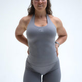 UNITY Neckholder Top - Steel Grey