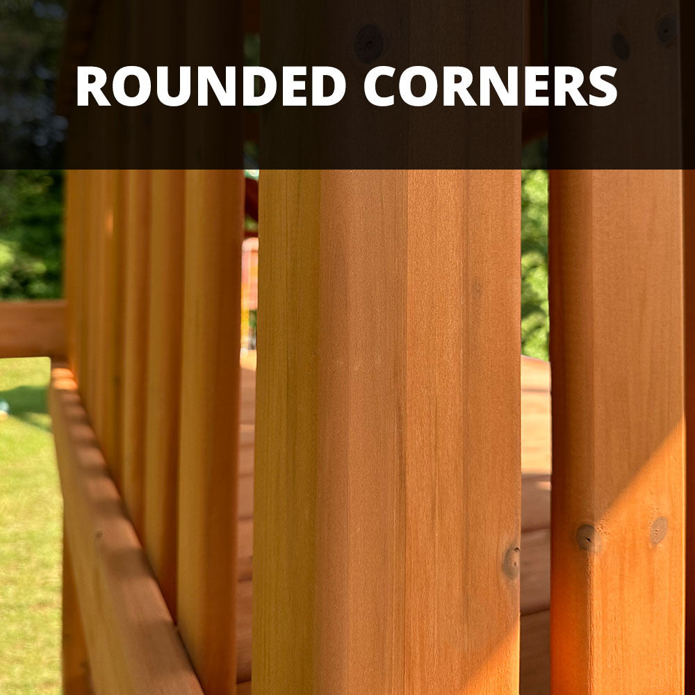 16._Outing-_Rounded_Corners__75020.1708377427.1280.1280.jpg Outing w/ Wood Roof & Grey Slide - Image 4