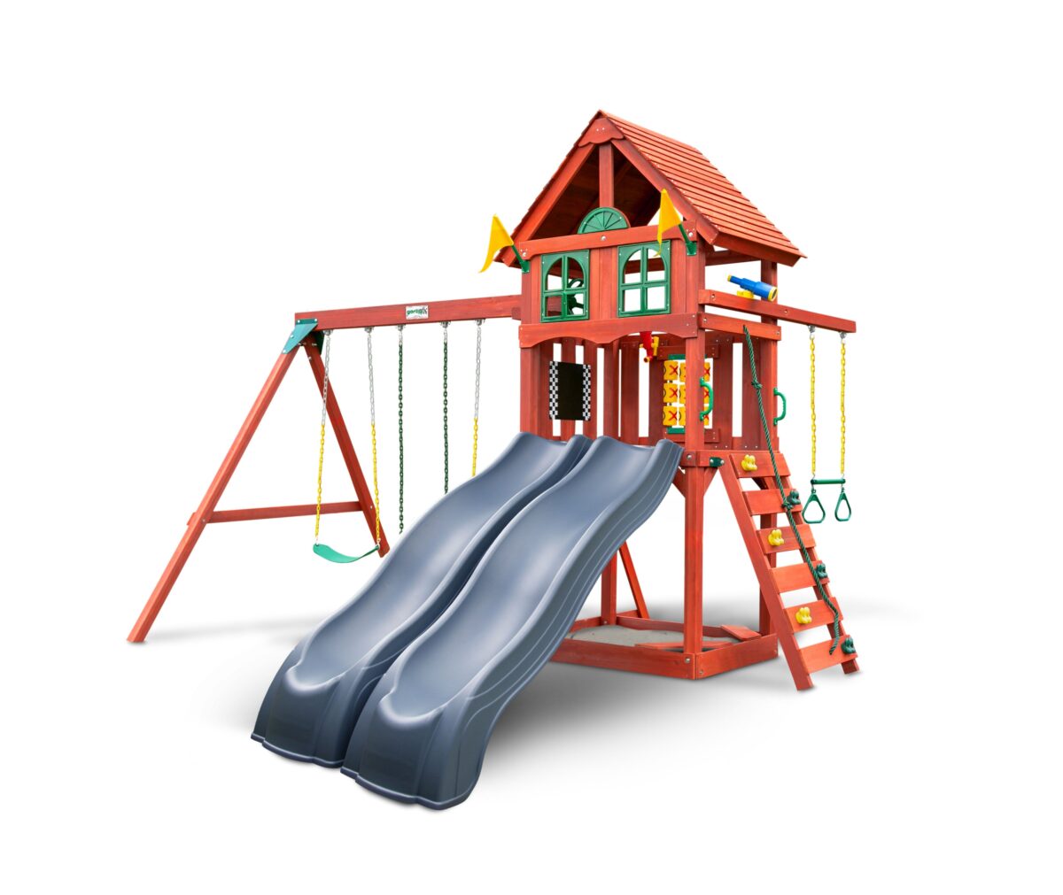 Adventure Wave Swing Set w/ Grey Slides - Image 19