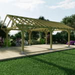 Apex Plus Premium Wooden Gazebo DIY Kits - Image 6