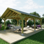 Apex Plus Premium Wooden Gazebo DIY Kits