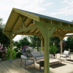 Apex Plus Premium Wooden Gazebo DIY Kits - Image 7