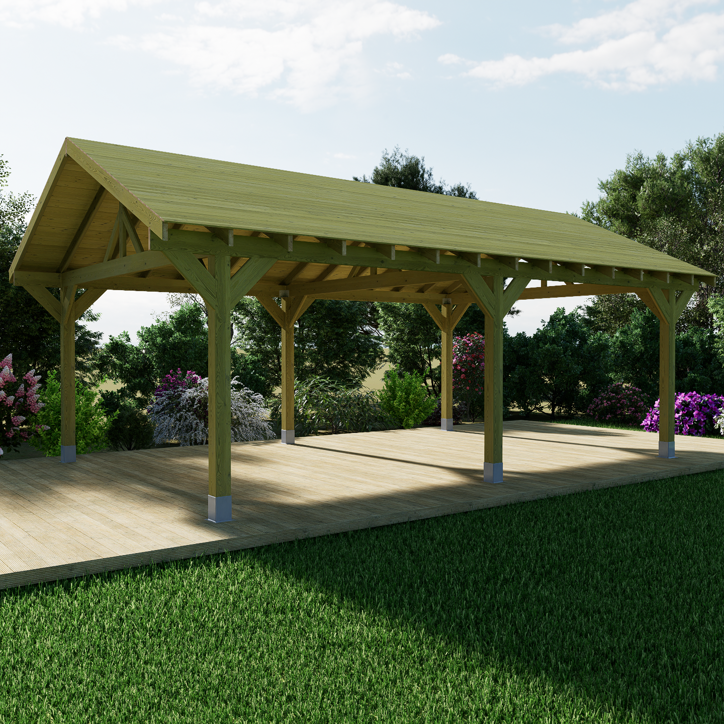 7.2m_x_4.8m_Apex_Plus_Premium_Wooden_Gazebo_With_T_G_Roof_Boards.png Apex Plus Premium Wooden Gazebo DIY Kits - Image 5
