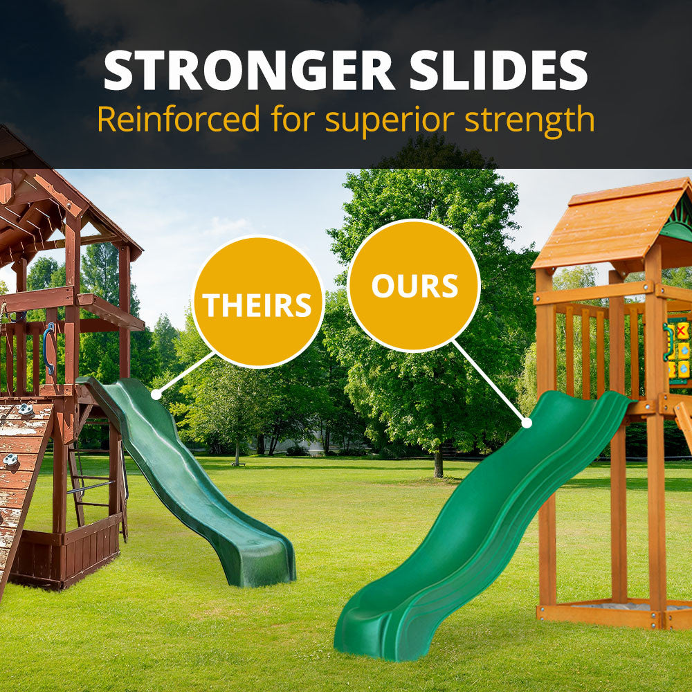 7._Adventure_Wave_-_Stronger_Slides_-_Wave_Slide__14633.1707318520.1280.1280.jpg Adventure Wave Swing Set w/ Grey Slides - Image 12