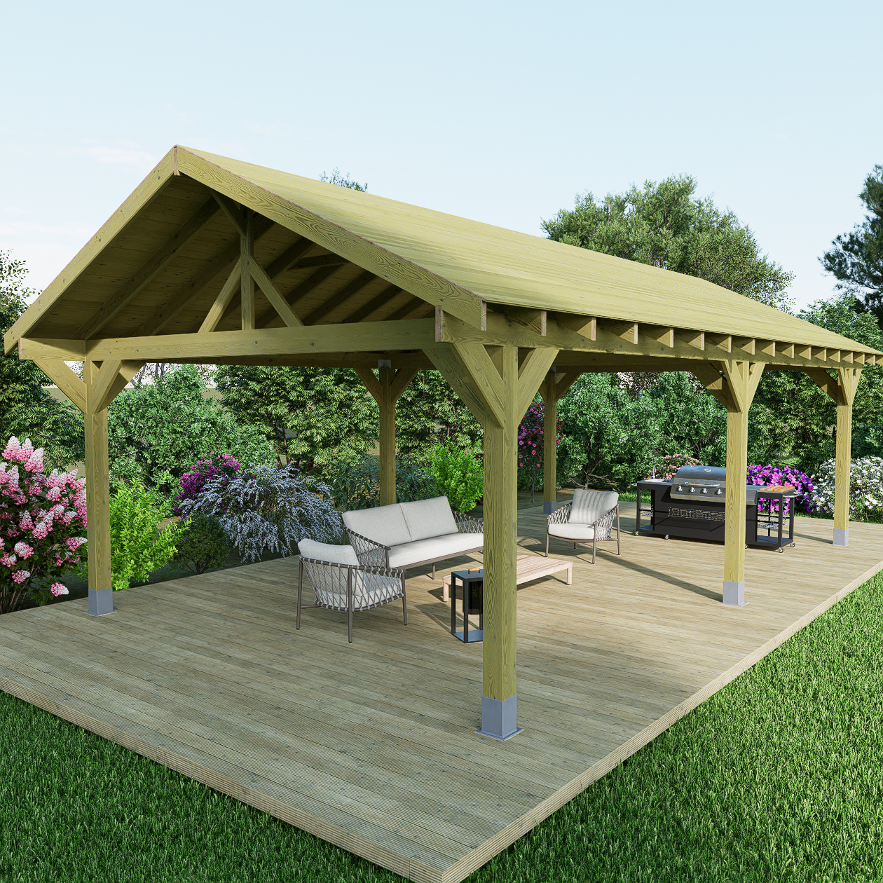Apex_Plus_Premium_Wooden_Gazebo_8.4m_x_4.8m_T_G_Roof-1.png Apex Plus Premium Wooden Gazebo DIY Kits - Image 9