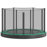 Orbit Flat  14FT Round in Ground Akrobat Trampolines Extreme Bounce With Extensive Warranty