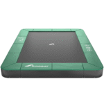 Primus Flat Rectangular 11x8ft In Ground Akrobat Trampolines Extensive Warranty and Extreme bounce - without safety net
